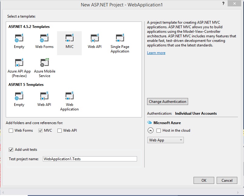 Missing  Core Template in Visual Studio 2015 - Archybility - Blog
